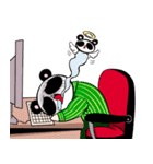 PANDA MASK（個別スタンプ：24）