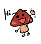 Handsome Mr.Mushrooms（個別スタンプ：1）