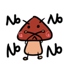 Handsome Mr.Mushrooms（個別スタンプ：18）
