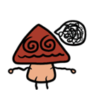 Handsome Mr.Mushrooms（個別スタンプ：21）