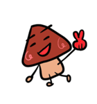 Handsome Mr.Mushrooms（個別スタンプ：28）
