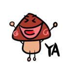 Handsome Mr.Mushrooms（個別スタンプ：39）