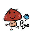Handsome Mr.Mushrooms（個別スタンプ：40）