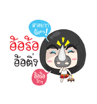 Speak southern language with Big head .（個別スタンプ：8）