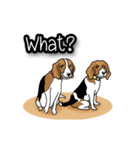 Enjoy Beagle(Beagle Animation)（個別スタンプ：2）