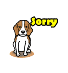 Enjoy Beagle(Beagle Animation)（個別スタンプ：8）