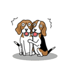 Enjoy Beagle(Beagle Animation)（個別スタンプ：14）