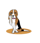 Enjoy Beagle(Beagle Animation)（個別スタンプ：17）