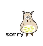 huku owl（個別スタンプ：3）