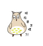 huku owl（個別スタンプ：8）