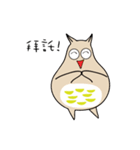 huku owl（個別スタンプ：12）