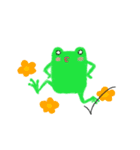 Frogs friends（個別スタンプ：1）