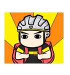 the cycling life of a struggling Knight7（個別スタンプ：38）