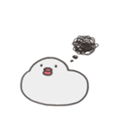 気まぐれ白文鳥（個別スタンプ：37）