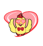 Unitary chicken flying（個別スタンプ：26）