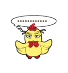 Unitary chicken flying（個別スタンプ：40）