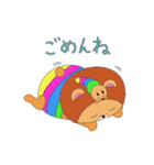 いもむしくまたん（個別スタンプ：6）