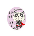 Justice Panda（個別スタンプ：34）