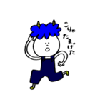 塩対応な青おに君 2（個別スタンプ：10）