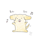 ゆるいぬジロちゃん（ほっこり）（個別スタンプ：9）