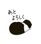 ちゃいろ と しろくろのねこ2（個別スタンプ：8）