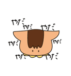 ちゃいろ と しろくろのねこ2（個別スタンプ：15）