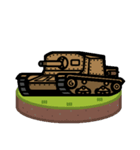 デフォルメ戦車スタンプ 2（個別スタンプ：20）