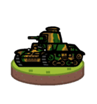 デフォルメ戦車スタンプ 2（個別スタンプ：25）