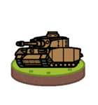 デフォルメ戦車スタンプ 2（個別スタンプ：30）