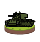 デフォルメ戦車スタンプ 2（個別スタンプ：32）