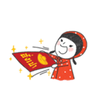 Chinese new year With mei and friends（個別スタンプ：5）
