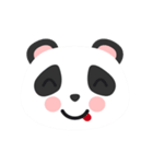 Cute Panda Faces（個別スタンプ：5）