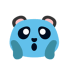 Cute Panda Faces（個別スタンプ：22）