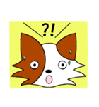 パピヨン犬 ゆるパール♪ 第2弾（個別スタンプ：7）