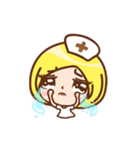 Different moods of a nurse（個別スタンプ：5）