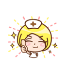 Different moods of a nurse（個別スタンプ：6）