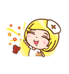 Different moods of a nurse（個別スタンプ：10）