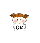 3人の女の子（個別スタンプ：13）