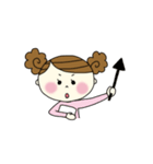 3人の女の子（個別スタンプ：28）