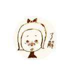 わんこと女の子（個別スタンプ：5）