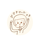 わんこと女の子（個別スタンプ：10）