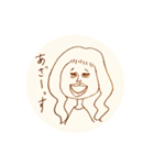 わんこと女の子（個別スタンプ：13）