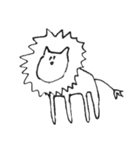 ふかくかんがえないものたち（個別スタンプ：1）