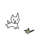 アンニュイな猫と男の子（個別スタンプ：13）