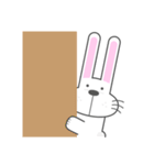 BUNNY The Little Cute White Rabbit（個別スタンプ：23）