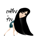 Pretty Girl confident（個別スタンプ：6）