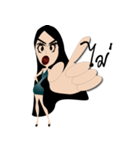 Pretty Girl confident（個別スタンプ：12）