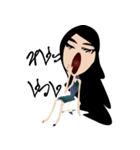 Pretty Girl confident（個別スタンプ：15）