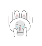 おちゃめなピンクほっぺの白うさぎちゃん（個別スタンプ：22）