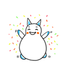 Chubby Cat！（個別スタンプ：9）
